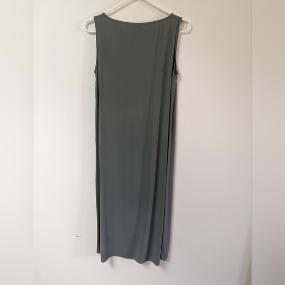 Eileen Fisher Midi Tank silk dress - Picture 5 of 6